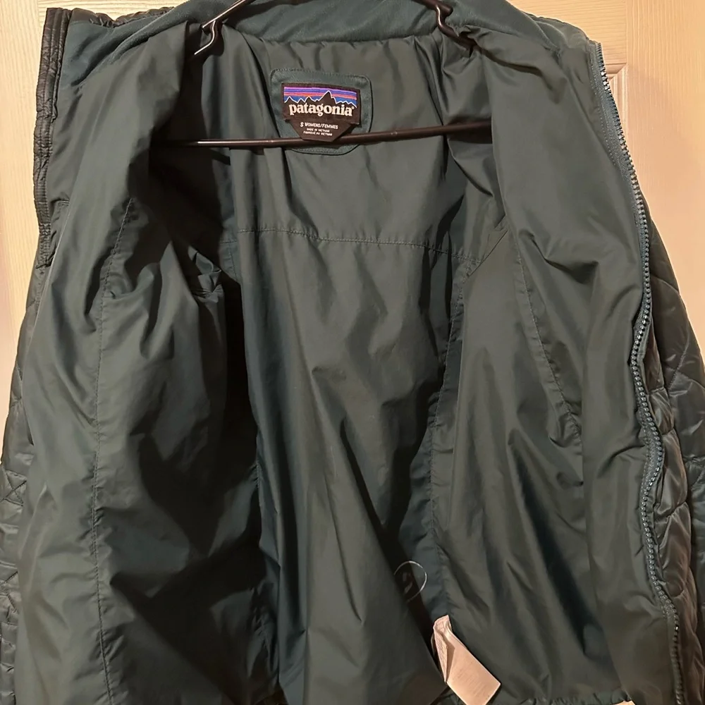 Patagonia Radalie Jacket Women’s Small Green Quilted Insulated Lightweight - Picture 6 of 9